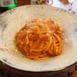 il tram - カシューナッツ入りトマトソース タリオリーニ