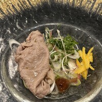 大淀河畔 みやちく - 牛ロースしゃぶとなめこ