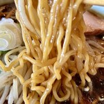 らーめん亭 赤門 - ツルツルな自家製麺がうまい