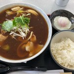 古河ゴルフリンクスレストラン - カレーうどん　追加差額100円