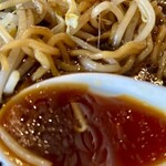 らーめん亭 赤門 - スープもうまい