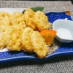 旬彩工房 こやま - れんこん天麩羅  ¥720