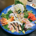 旬彩工房 こやま - 予約時で頼んでた刺し盛り