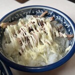 ごっつりラーメン - マヨチャーシュー丼アップ