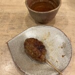 焼鳥 谷口 - つくねチーズ