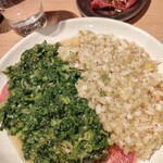肉の満牛萬 - 名物 ねぎまみれタン塩