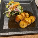 季節料理 朝菜 - フォアグラと金柑、通風が？