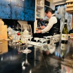 ワイン場 波紋 - 店内