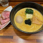 五ノ神水産 - かけらーめん 雲丹搾り2025 味玉入り・肉増し