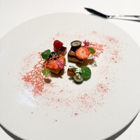 BEEF STEAK CLUB KIYO GINZA - 【フォアグラとパン・デビス　シェリービネガーのジュレと季節の果実】