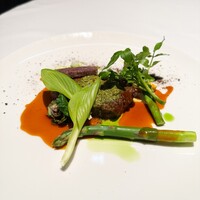 BEEF STEAK CLUB KIYO GINZA - 【奥羽牛フィレ肉のフィレステーキ　季節のガルニチュール】