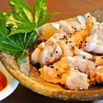 Sumibi Yaki Sakedokoro Yakiya - 豚足　480円