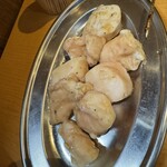 田町ホルモンセンター - マルちゃん(マルチョウ) 油がのってて美味しい　塩で