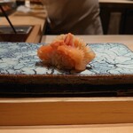 鮓 ふじなが - 赤貝 朱雀握り