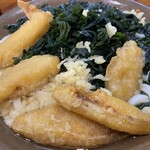 牧のうどん - 衣厚のごぼう天