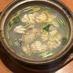 魚 枡 - 牡蠣と白子のおでん