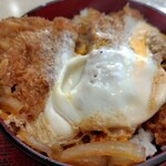 そば処 むさしや - 合わせカツ重1000円