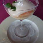 レストラン メドー - 林檎のコンポート　マスカルポーネ