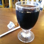 ひの亭 - 2014.07再訪　日替わりランチのアイスコーヒー