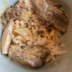 ニューチェンマイ - 小ライスにはスープをかけていただきます