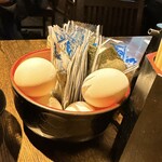 つむぎ - 海苔・卵は食べ放題