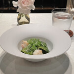 CHANFE TOKYO - エビがぷりぷりで美味しかった