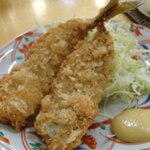 みさき庵 - あじフライ