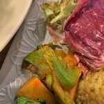 エジプト塩食堂 - スパイスデリプレート　祝蕾のレモンアチャール