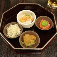 白碗竹快樓 赤坂店 - 前菜の盛り合わせ