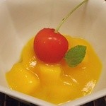 竹屋町 三多 - 「アップルマンゴーとさくらんぼ」