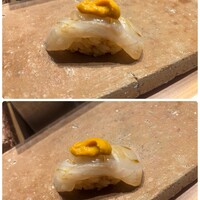 鮨まつやま - 鯛＆雲丹