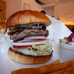 バーガーマニア - かぼちゃ＋ゴーダチーズ＋BP