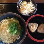 人力屋 - うどんセット４６０円