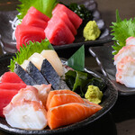 なんぶ酒場 - 刺身5点盛り