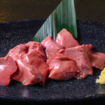 なんぶ酒場 - 鶏レバ刺（低温調理）