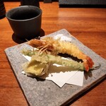 魚匠 銀平 - 天ぷら盛り合わせ