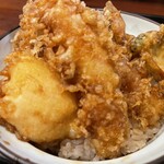 浅草 天彩 - 2025.03.03 (月)    特選天丼　1500円（税込）