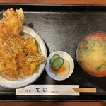 浅草 天彩 - 2025.03.03 (月)    特選天丼　1500円（税込）