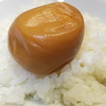 Sugimoto Shouten - 北の梅漬け　１０００円　ご飯にのせて　【　２０１４年７月　】
