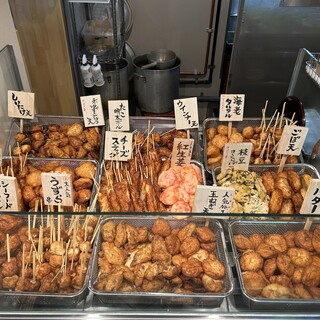 自家製の練りもん15種類！！定番から変わり種まで楽しめます！