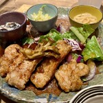 musi-vege+ - Vegeプレート豚ロースと舞茸のバルサミコンソテー（ご飯大盛）