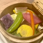 musi-vege+ - Vegeプレート豚ロースと舞茸のバルサミコンソテー（ご飯大盛）