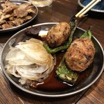 大衆立呑酒場 垂れ屋 - 肉詰めピーマン