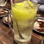 大衆立呑酒場 垂れ屋 - フローズンシークワーサー酎ハイ