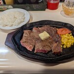 ドスビーバー - 2/3ポンドステーキ。