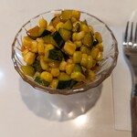 ドスビーバー - アミーゴサラダ近景。