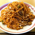 珈琲店ぴーぷる - ナポリタン大盛