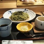 寿し芳 - 多満麺セット。