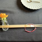 混 - 箸置きや細部にまで、いろんな心遣いが。