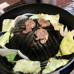 北海道ジンギスカン つなぐ。 - ジンギスカンセット　¥980